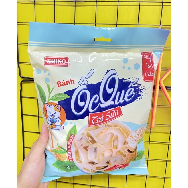 Bánh ốc quế trà sữa SHIKO gói 300g