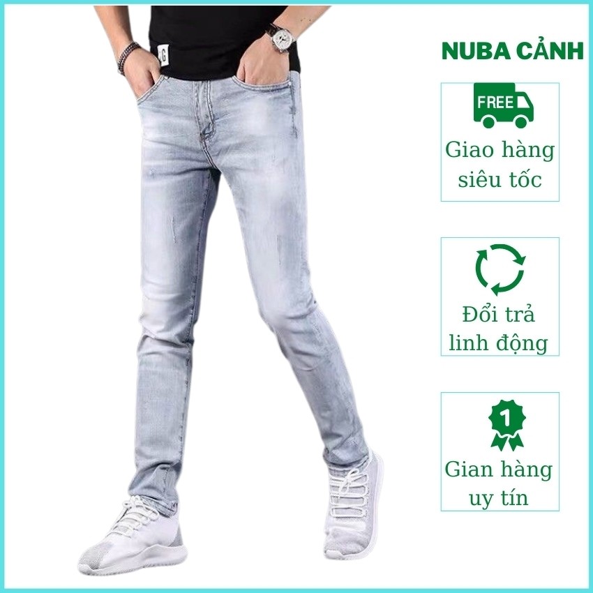 Quần jean nam mẫu mới đẹp giá rẻ,quần bò NUCA 81 tcs