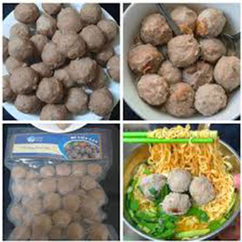 Bò viên Gân Beco gói 1000 gram