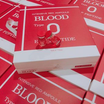 1 ống Huyết Thanh Tiểu Cầu Intensive Red Ampoule Blood Type O Tế Bào Gốc