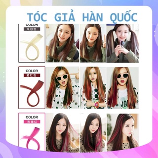 [BẢNG 25 MÀU] [ẢNH THẬT] TÓC LINE/TÓC HIGHLIGHT 25 MÀU SỈ SỐ LƯỢNG LỚN