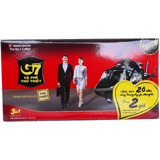 Cà phê sữa G7 3 trong 1 gói 16g (hộp 21 gói)