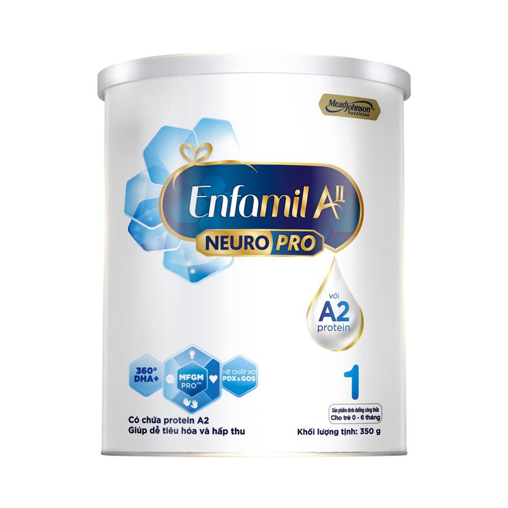 1 lon Sữa  Enfamil A2 Neuropro 1 loại bọt 350g
