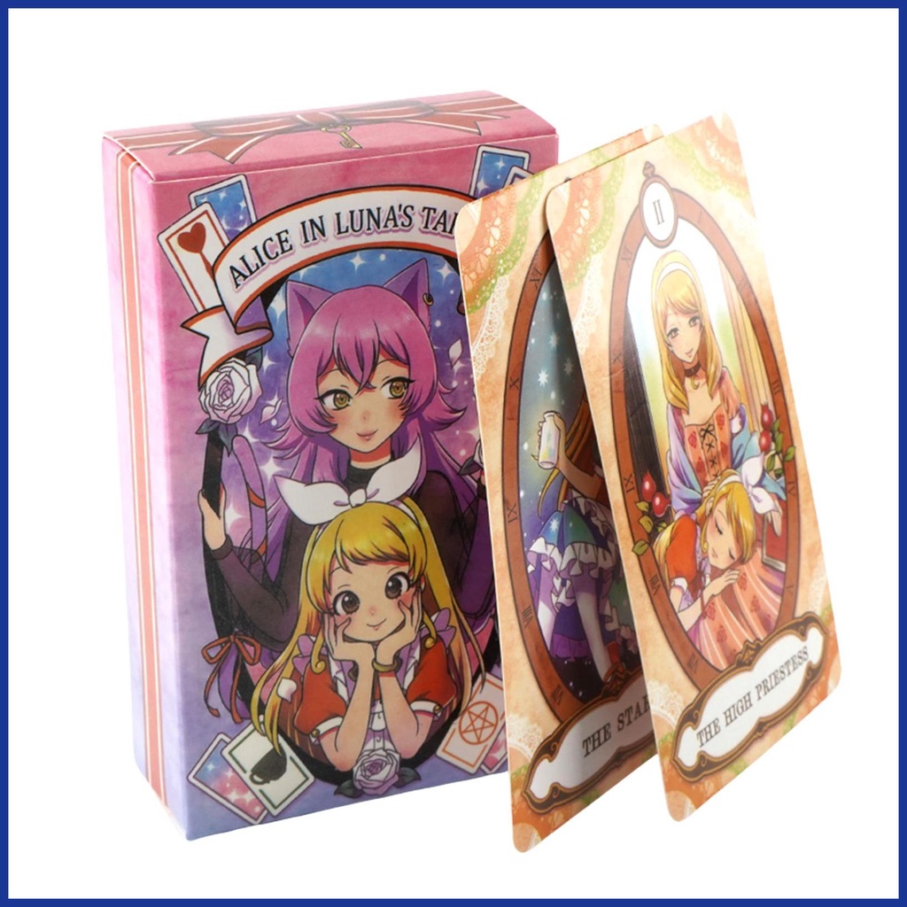 Bộ Bài Tarot Tiếng Anh ALICE IN Luna 'S Decks