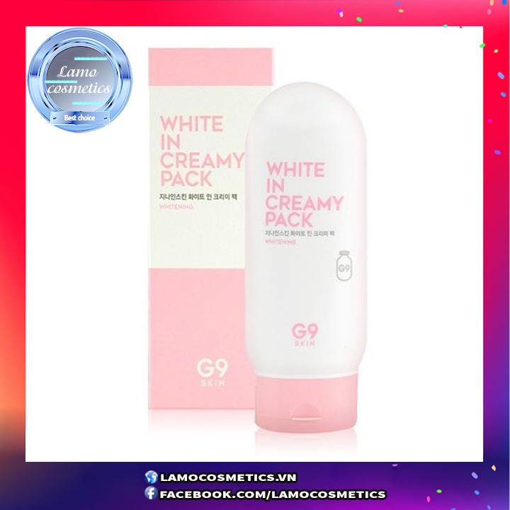 Kem Ủ Trắng Da Toàn Thân G9 Skin White In Creamy Pack Whitening Chính Hãng 100% | WebRaoVat - webraovat.net.vn