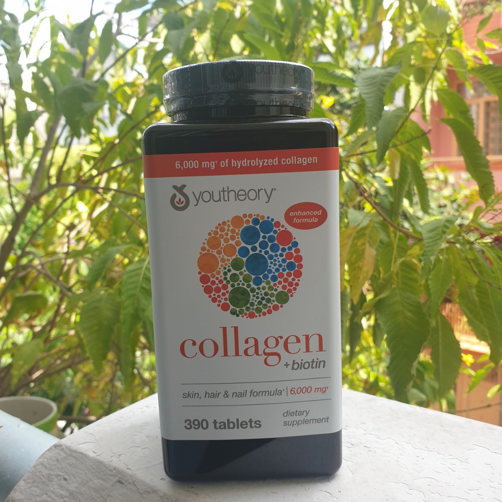 Collagen Youtheory Type 1 2& 3 hộp 390 viên