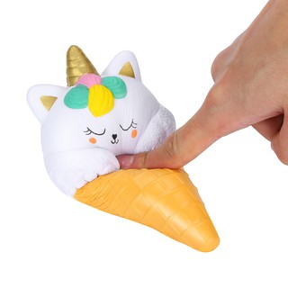 Squishy dẻo hình kem đáng yêu