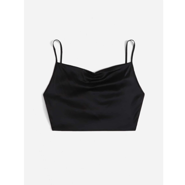 Áo croptop hai dây có nơ buộc sau lưng sexy sang chảnh