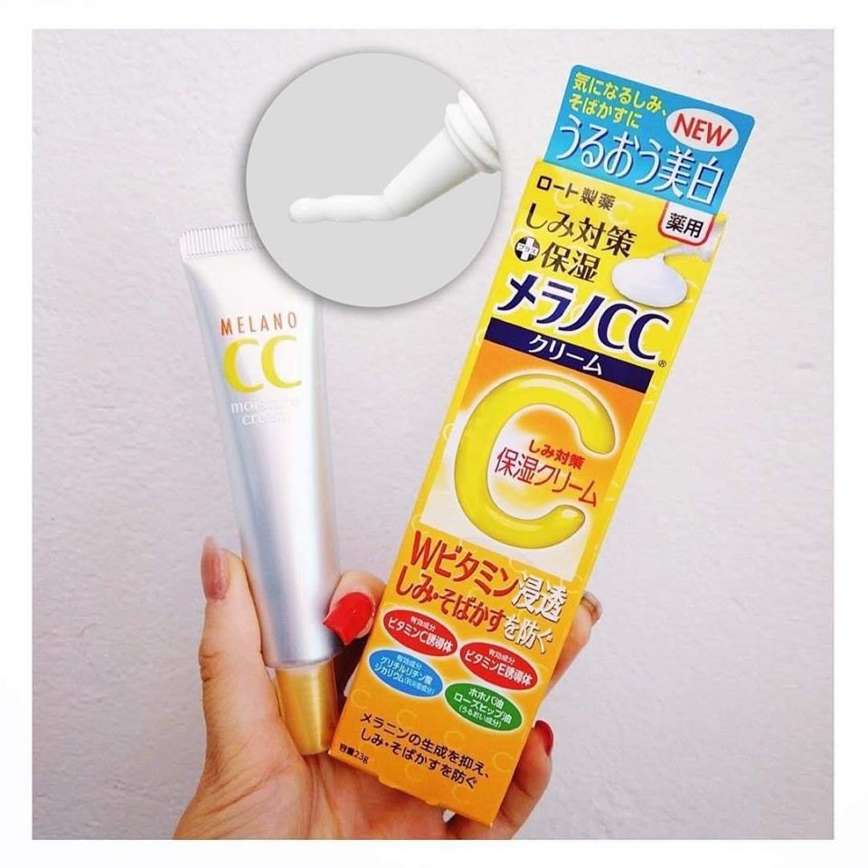 Kem Dưỡng CC Melano Moisture Cream Nhật Bản 23gr