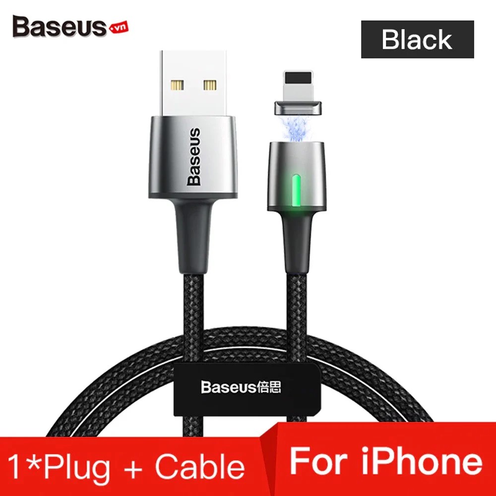 Cáp sạc từ tính Baseus Zinc Magnetic Cable Series 2