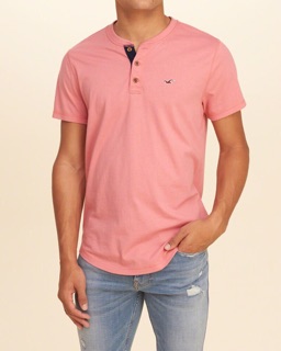 Hollister henleys size L