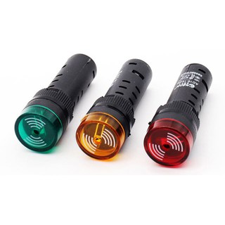 Đèn báo có còi 220v ad16-22sm