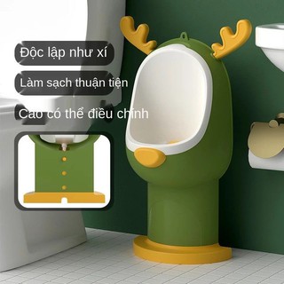 Bé trai tè đứng treo tường bồn tiểu nam kho báu nhà vệ sinh tạo tác cầu trẻ em