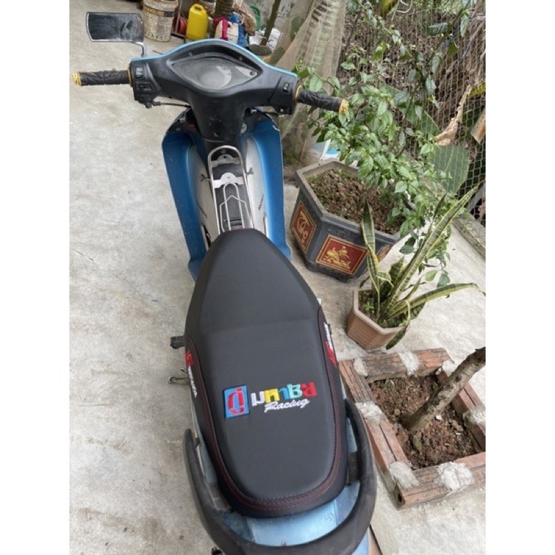 Vỏ Yên Thêu Viền Cực Chất Bọc Vừa Wave 50,100,110cc Hàng Sịn