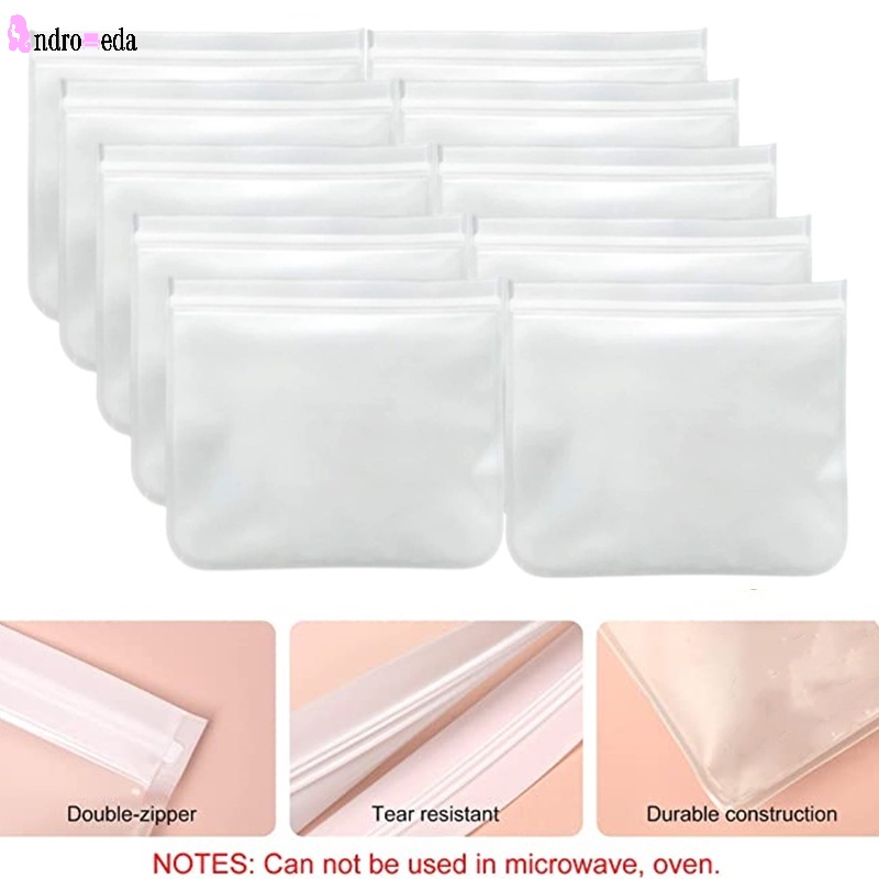 1 Túi Zip Silicone EVA Đựng Thực Phẩm Đa Năng 28*26cm