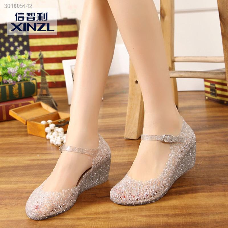 Giày búp bê đế xuồng lấp lánh thời trang 2021