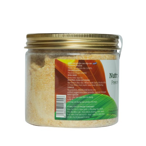 Combo 2 Nước Chanh Dây Tươi Sấy Dạng Bột Yo'V Vinamit Chanh Dây Thật Hương Vị Thật