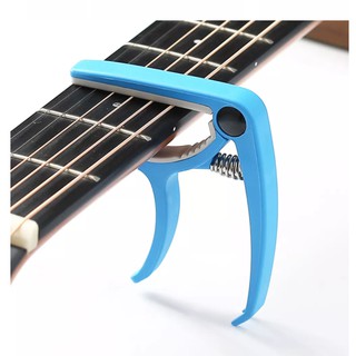 Capo Guitar Nhựa Cho 6 Dây Guitar Acoustic Cổ Điển Guitar Điện