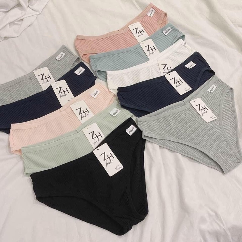 COMBO SET 10 QUẦN LÓT ZH COTTON CAO CẤP HÀNG THÁI LAN