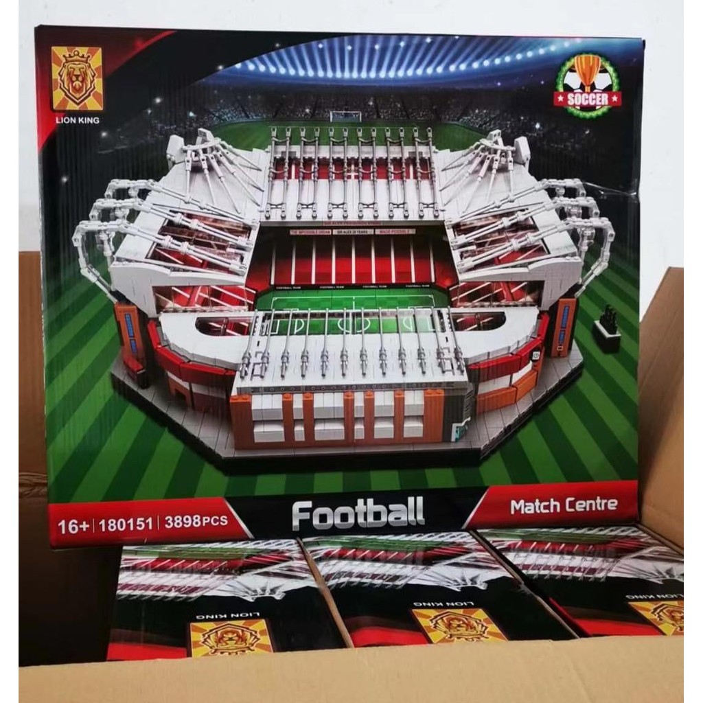 Lego – Lion King 180151 ( Mô Hình Sân Vận Động Old Trafford Của Đội Bóng Manchester United 3898 Mảnh )