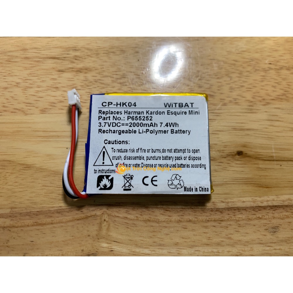 Pin loa Harman Kardon Esquire Mini - thay pin loa Harman Kardon Esquire Mini - Mặt Trời Công Nghệ