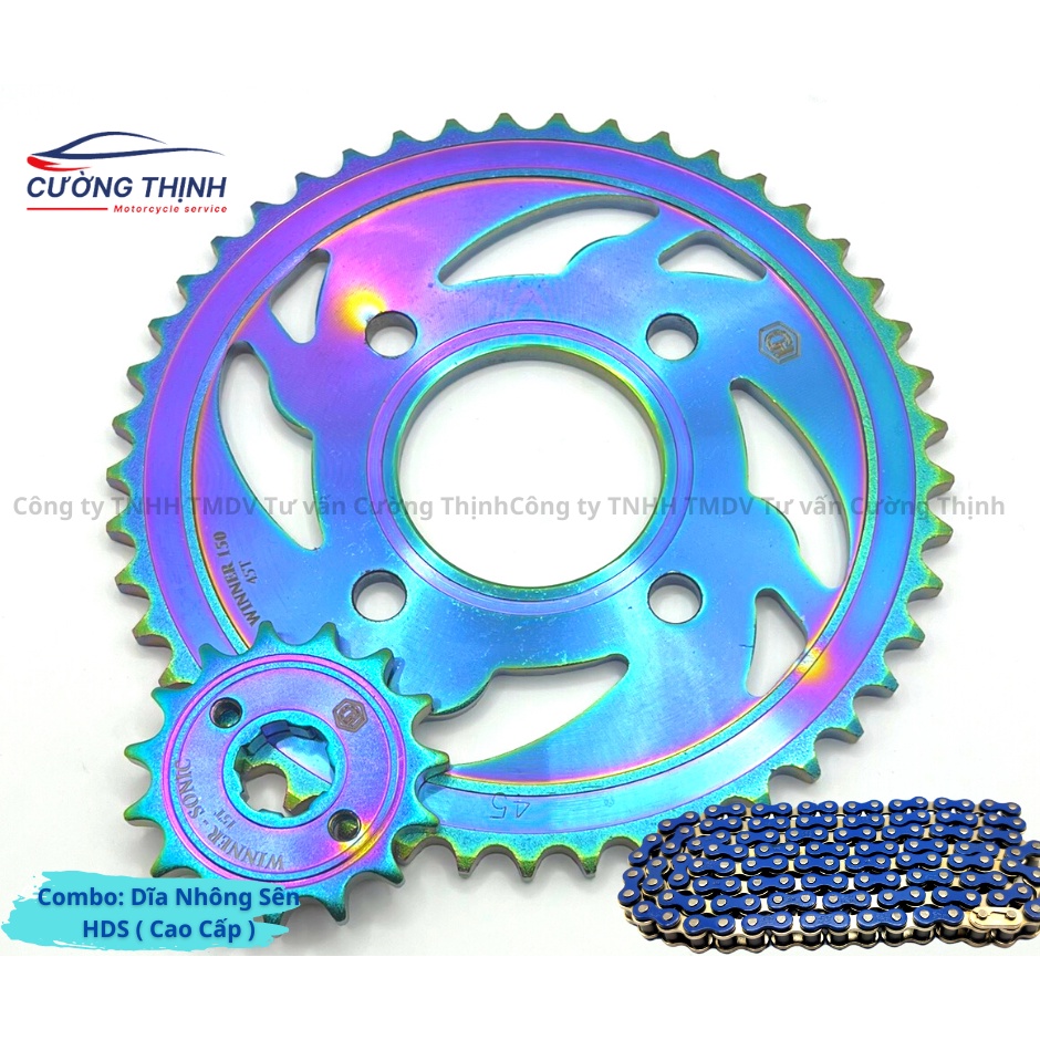 Nhông sên dĩa Winner v1 - winner v2