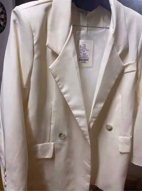 [ 𝙾𝚛𝚍𝚎𝚛 𝚀𝙲] Áo Vest Trắng Có Độn Vai Hàng Loại 1 | BigBuy360 - bigbuy360.vn