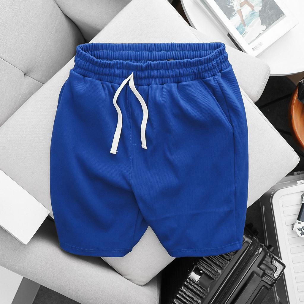 BIGSIZE - Quần short thun sọc gân BB BOIZ nam bigsize 85kg - 130kg - trơn