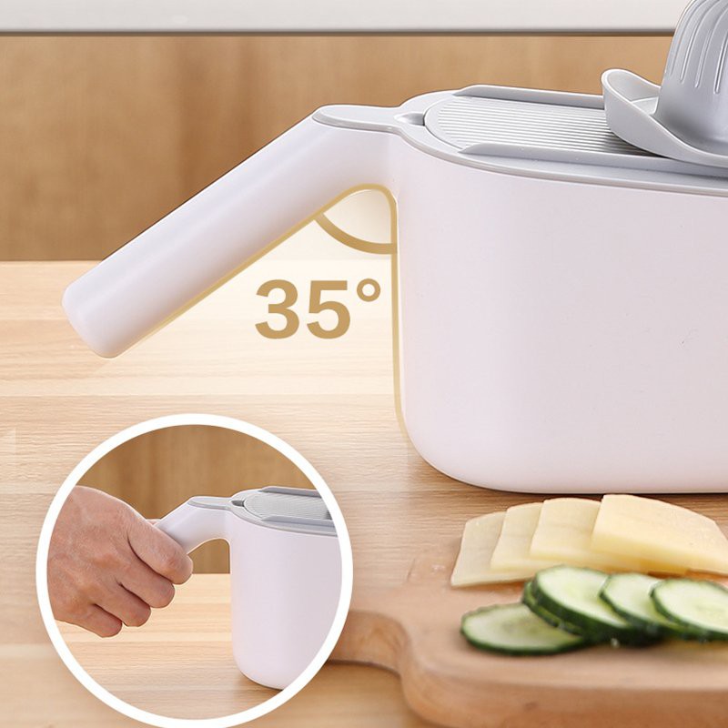 Nạo rau củ đa năng kèm 6 lưỡi Ecoco E1909
