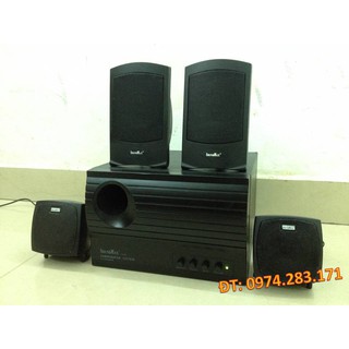 Soundmax A4000 đen bass lớn - qua sử dụng ( Tặng Dây AV 3.5 gắn điện thoại )