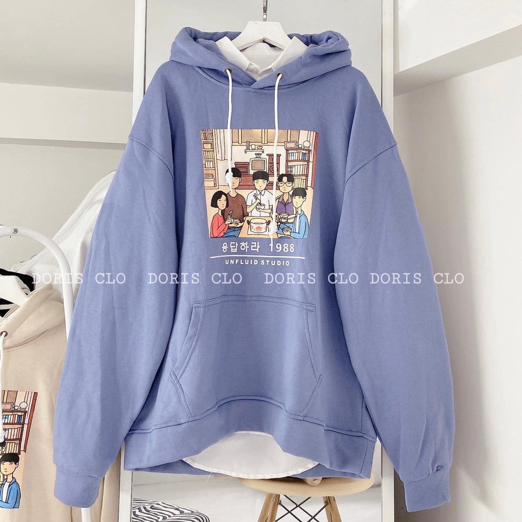 [SIÊU SALE] Áo Hoodie Nỉ Gia Đình Nhiều Màu in 5D Sắc Nét Form Rộng Tay Bồng samsam4896 | BigBuy360 - bigbuy360.vn