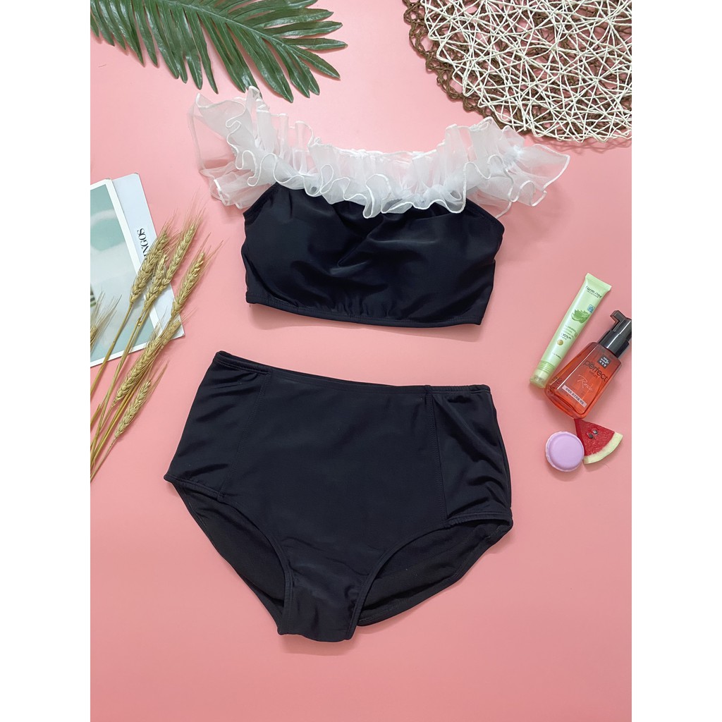 Bikini hai mảnh bèo trăng nữ tinh siêu đẹp mặc đi biển đi bơi hot ( Có video quay thật)