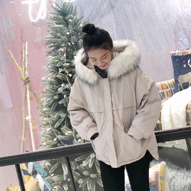 Áo khoác mũ lông ulzzang siêu hot 2018 kèm ảnh thật ở cuối