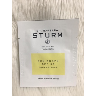 1 gói dùng thử kem chống nắng dr. barbara sturm sun drops spf 50 2ml
