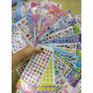 Stickers 3D mix hơn 40 mẫu