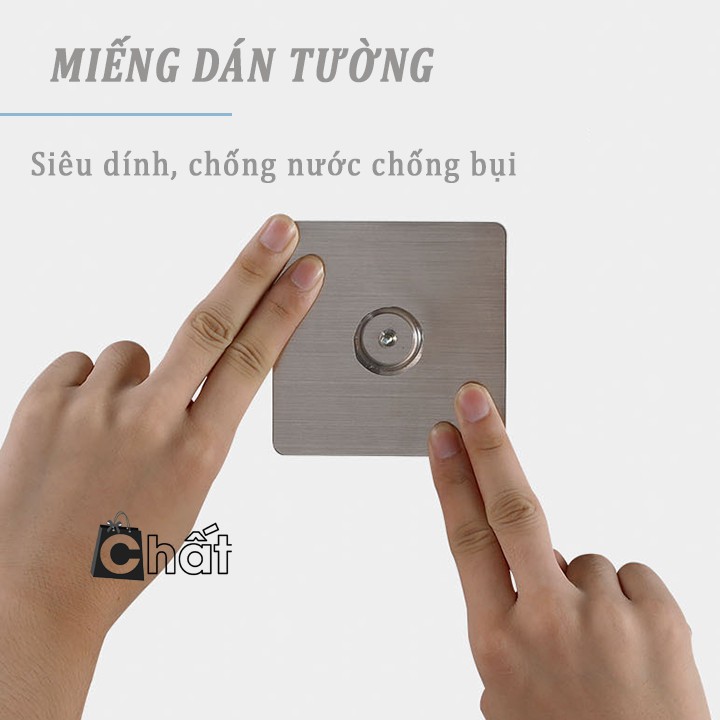 Kệ treo khăn nhà tắm dán tường cao cấp ShuangQing 5219