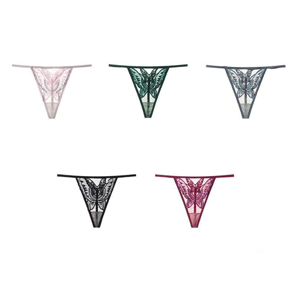 Quần Lót Lọt Khe Lưng Thấp Thêu Hình Bướm Gợi Cảm Cho Nữ 2Life