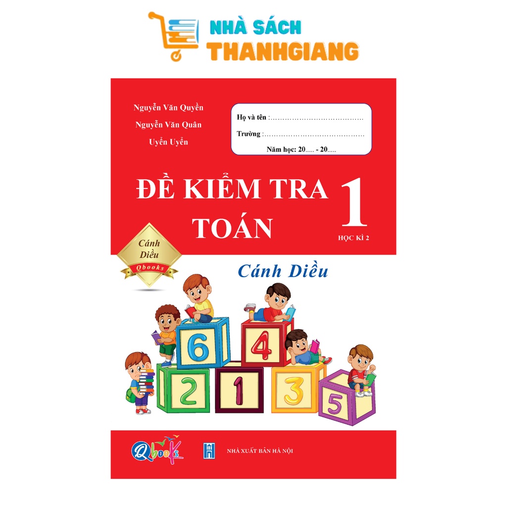 Sách - Đề kiểm tra TOÁN 1 học kì 2 (Cánh diều)