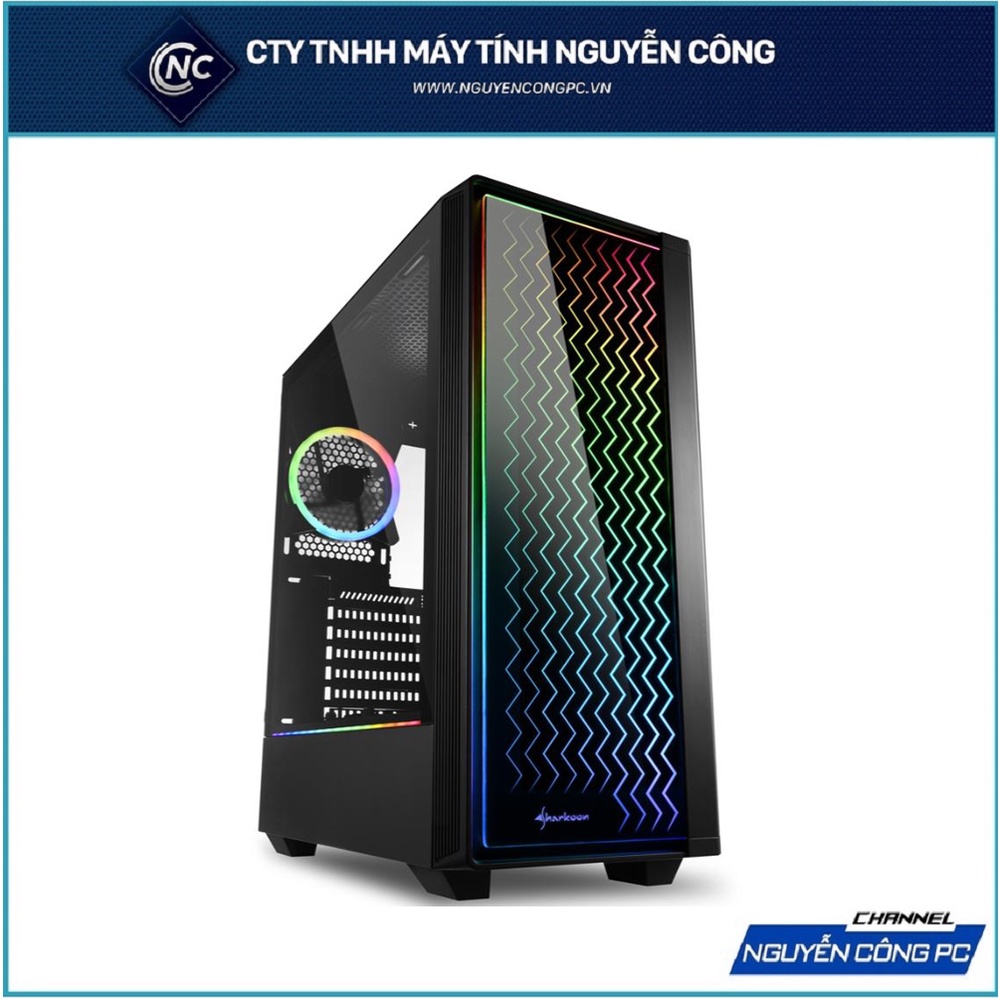 Vỏ Case Sharkoon RGB LIT 200 ATX