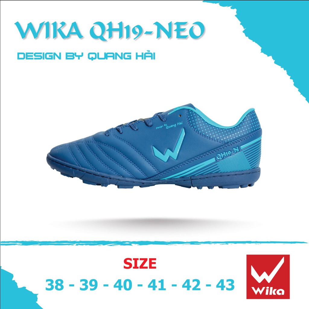 Giày bóng đá sân cỏ nhân tạo Quang Hải Wika QH19 - NEO By Ngôi sao bóng đá Nguyễn Quang Hải