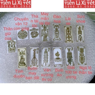 Linh phù dán mặt lưng điện thoại iphone và android