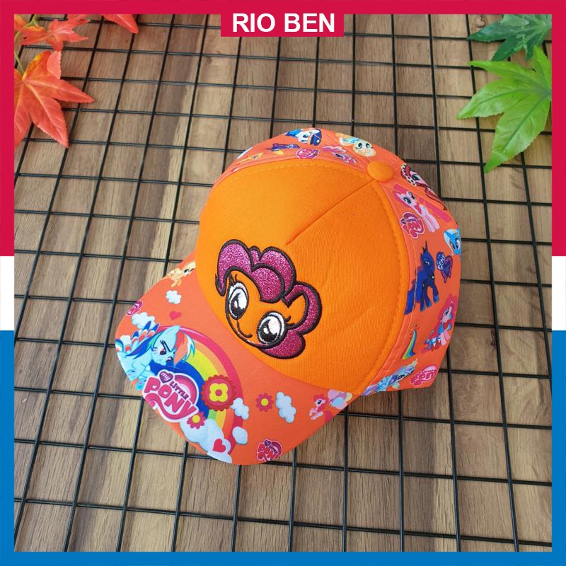 Nón cho bé nhỏ thêu hình dễ thương, bé từ 1-3 tuổi RBN023