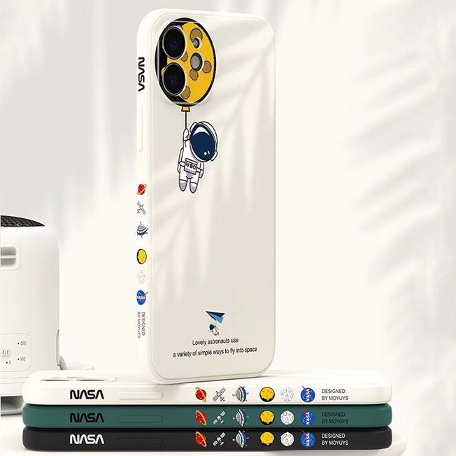 Ốp Điện Thoại Silicon Hình Nasa Cho Redmi Note 10 Pro Max Poco X3 Pro X3 NFC Redmi Note 8 9 Pro 9S