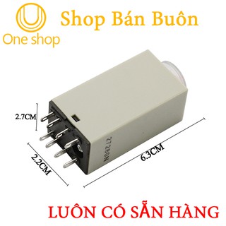 Relay Thời Gian Timer Omron H3Y-2 8P 24V