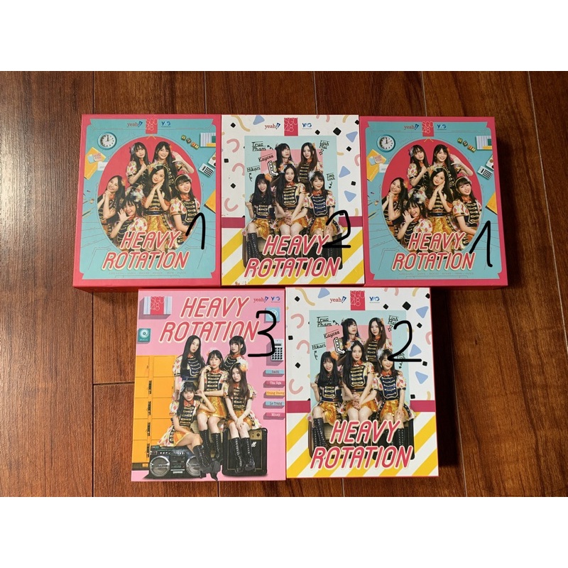 hộp album rỗng Heavy Rotation SGO48