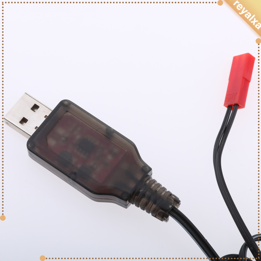 Dây Cáp Sạc Pin 6V Chuyển Đổi USB Sang JST Female NI MH NI Cd Cho Máy Bay Điều Khiển Từ Xa