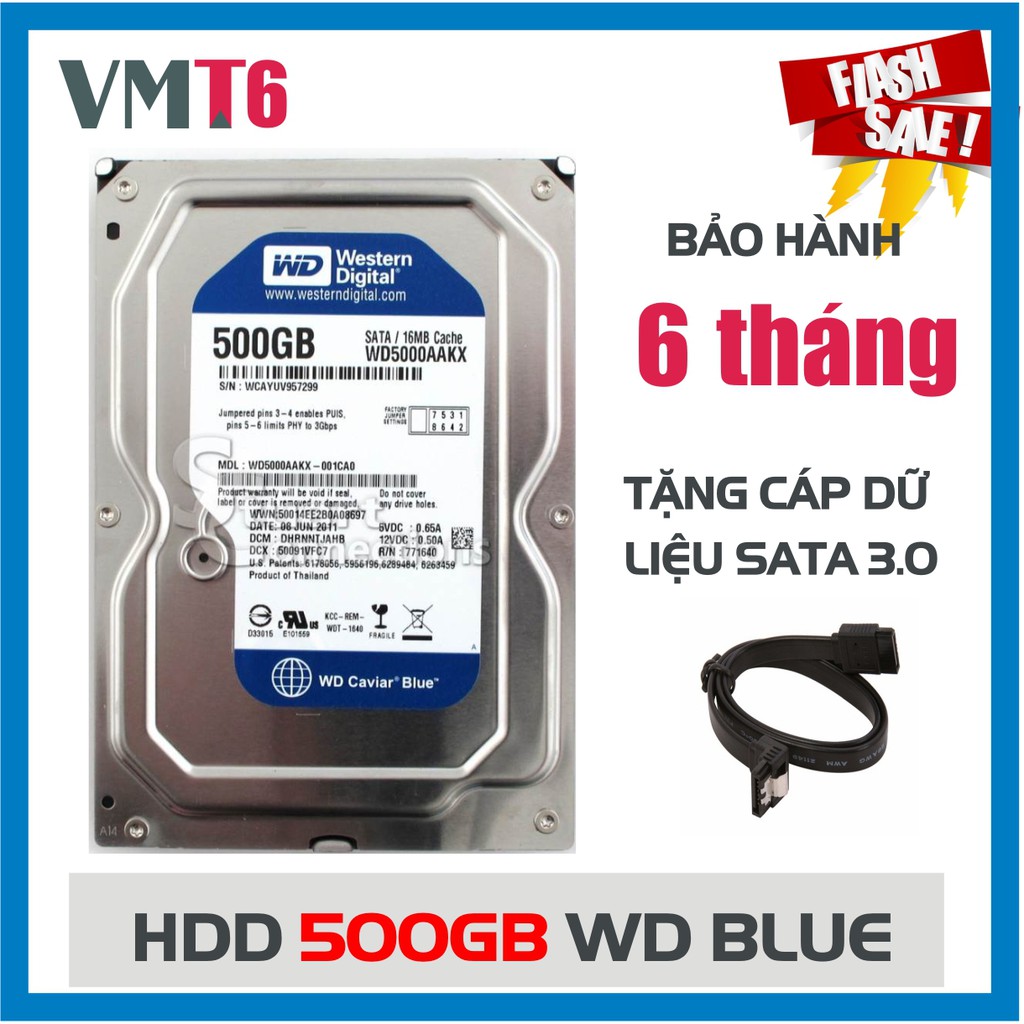 Ổ cứng PC,Camera HDD 250/320/500GB WD - HDD Seagate 250/500GB-Bảo hành 6 tháng | WebRaoVat - webraovat.net.vn