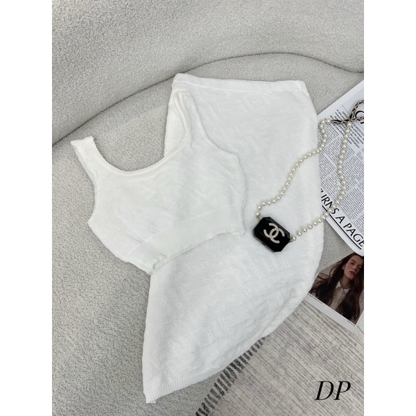 Set Len Fendi SN 2 Màu Hồng Trắng