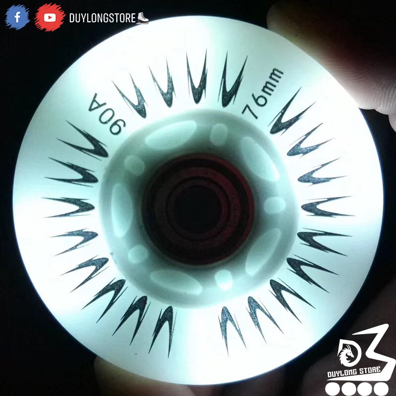 Bánh xe patin đèn led nhiều màu