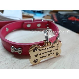 [SUNGIFT] #PetTag- Thẻ Tên Cho Thú Cưng